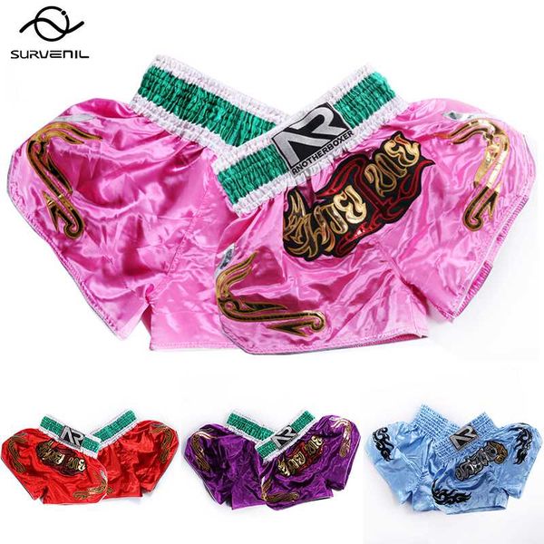 

boxing trunks kickboxing woman shorts womens kids girls short muay thai fitness gym training fight grappling crossfit pants, Blue