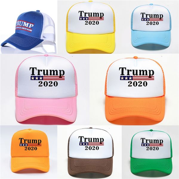 

donald trump 2020 baseball caps mens designer hats embroidery men women sports adjustable ball cap outdoor casquette sun hat #844, Blue;gray