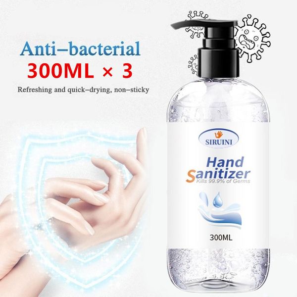 

dhl shipping 900ml travel portable hand gel sanitizer anti-bacteria moisturizing disposable no clean 75% alcohol antibacterial hand gel