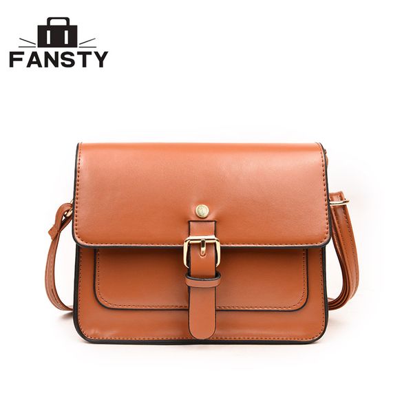 

2018 fashion summer women messenger bag ladies shoulder bag new female small flap crossbody vintage pu leather designer