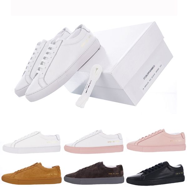 

Общие Натуральная Кожа Замши Роскошные Кроссовки Мужская Женская Мода Повседневная Обувь Low Cut Квартиры Chaussure Femme Homme В штучной упаковке