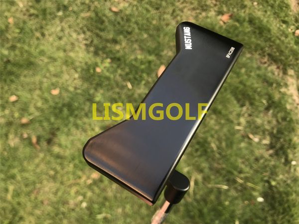 

golf clubs mustang black golf putter32/33/34/35/36 inch with putter steel shaft clubs include head cover ing