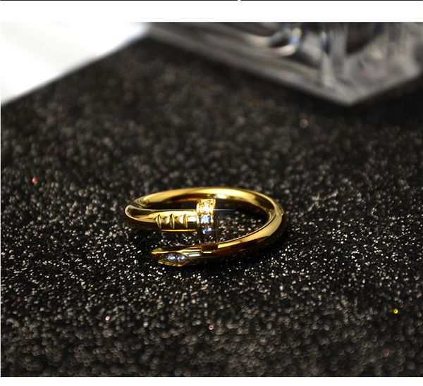 

famous fashion rings 925 silver gold-plated rings with diamond-encrusted opening women banquet party fashion jewelry gift ing