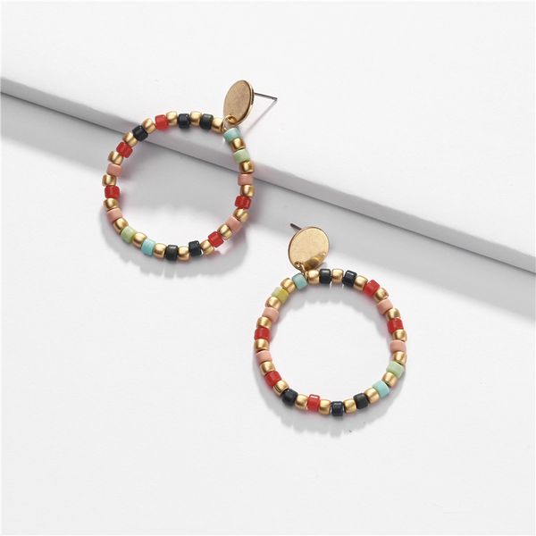 

joolim colorful bead necklace earring bracelet jewelry set, Silver