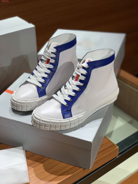 

2019 platform designer luxury shoes men/women casual luxury designer casual shoes new white sneakers genuine leather, Black