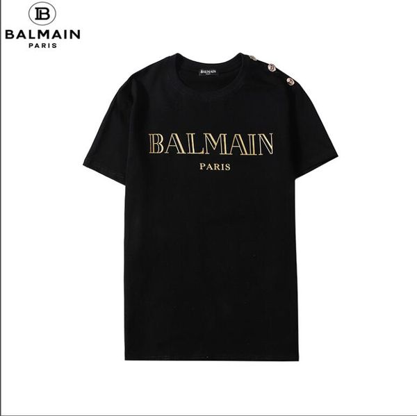 

selling designers t-shirt men's shirt t-shirt fashion summer tide brand letter printing luxury men's shirt clothing--12, White