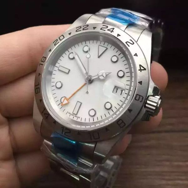 

automatic quality mens watch montre luxe stainless wristwatches watches movement sport men de qenwo, Slivery;brown