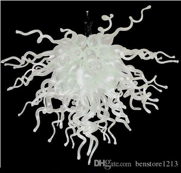 

angel hand blown glass chandelier white crystal chandelier lights for home decoration led light source pendant lights