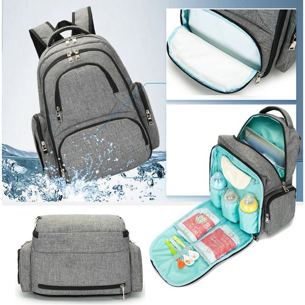 

diaper bag waterproof nappy bag kits mummy maternity travel backpack nursing handbag large capacity baby care bag for stroller