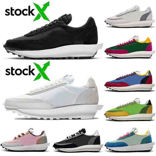 

2020 new running shoes sacai waffle x ldv mens womens green gusto white grey triple daybreak sp blazer outdoor trainers designer sneakers, White;red