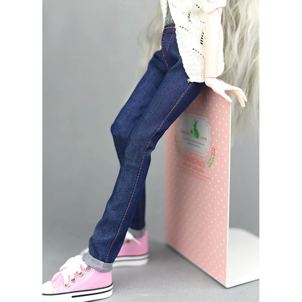 

модные джинсы брюки брюки одежда для 1/4 bjd girl dolls аксессуар