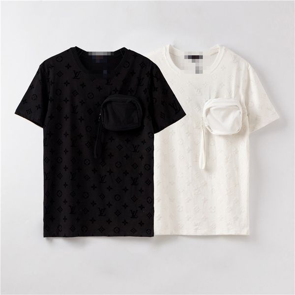 

mens designer t-shirts fashion mens womens summer tshirts brand short sleeves t-shirts spring floral print bags tees 2050600v, White
