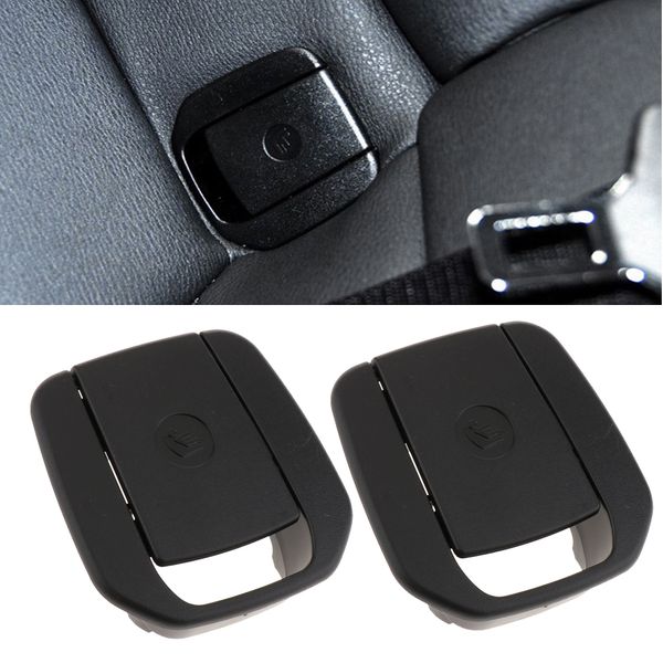

2x car rear seat hook isofix cover child restraint for e90 e87 f20 black