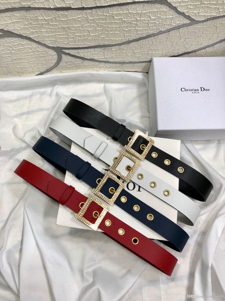 

2020 ladies fashion designer brand belt luxury belt casual letters smooth buckle brown 3 style width 3.8 cm belt box, Black;brown