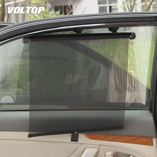 

2pcs car curtain sun shades retractable breathable automobile auto side window blinds sunshade cover black gray beige