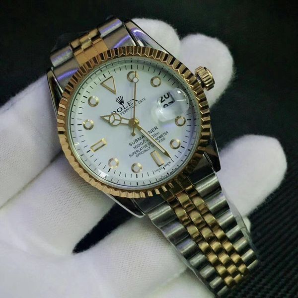 

relojes hombre 2018 Top Luxury brand Men's stainless steel Quartz Watch montre homme Male Clock Wrist Watch montre homme