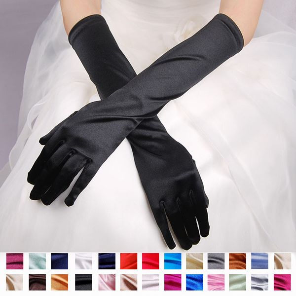 Luvas de noiva D íngreme a decoração da festa de casos de casos de vestidos de vestidos são evitados na mão na mão