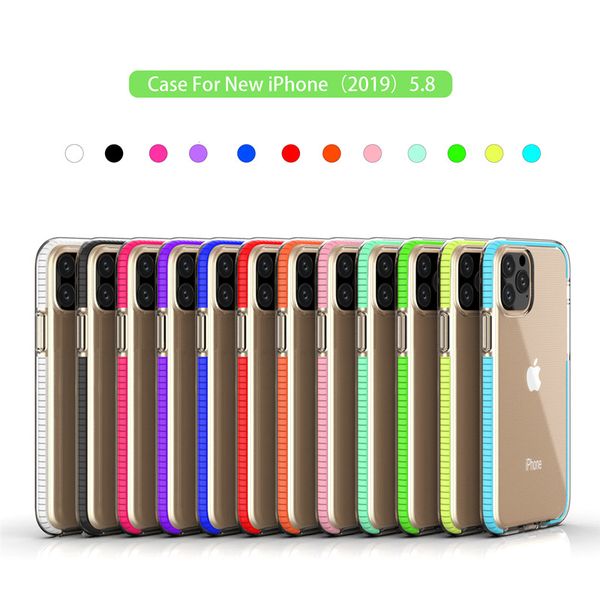 

luxury case for iphone 11 pro max coque ultra thin soft tpu transparent clear silicone back cover for iphone 11 xs max xr