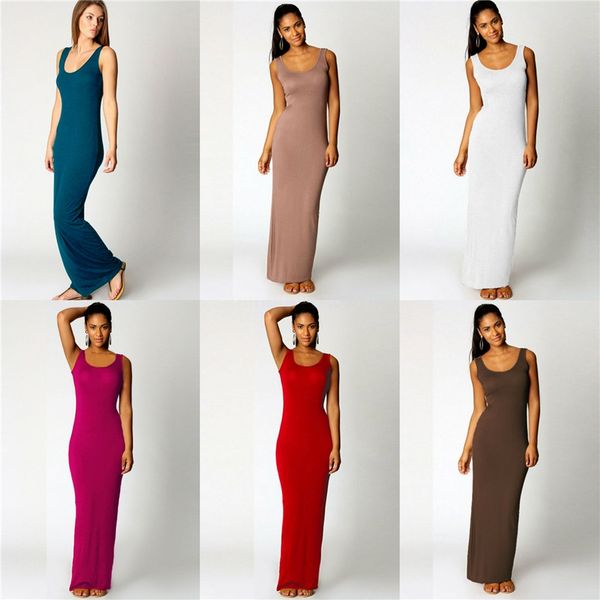 

female dress women scoop neck sleeveless solid dresses casual ladies holidays fashion designer clothing summer pure color #829, Black;gray