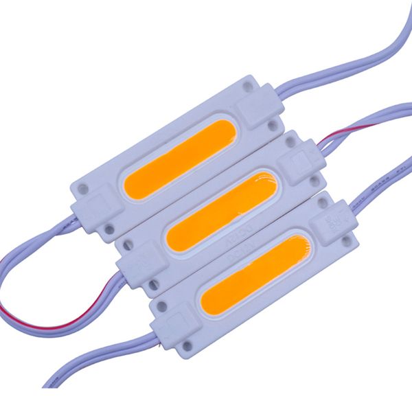 

injection cob led module light waterproof led back light dc12v 2w 1led cob ip65 ce rohs 70mm*20mm aluminum+abs crestech