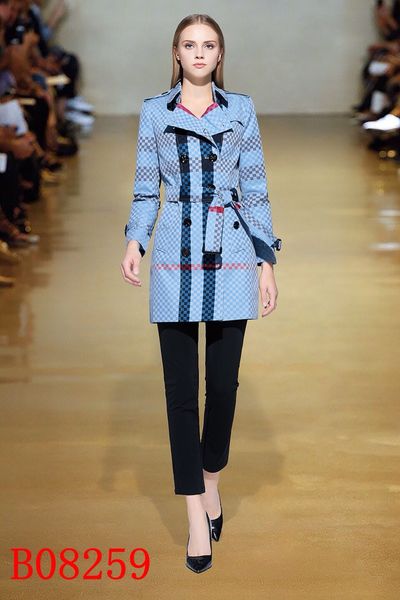 

women's trench coats gabardine long windbreaker belt waterproof new english style autumn winter solid color british double breasted a4z, Tan;black