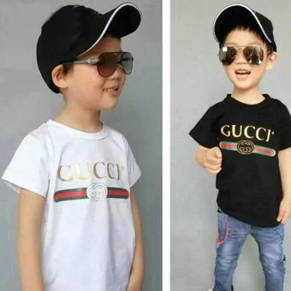 

Sale Famous designer HOT 2018 boy Kids Sets Kids T-shirt Children Cotton Sets Baby Boys Girls Summer Baby T shirt COCO