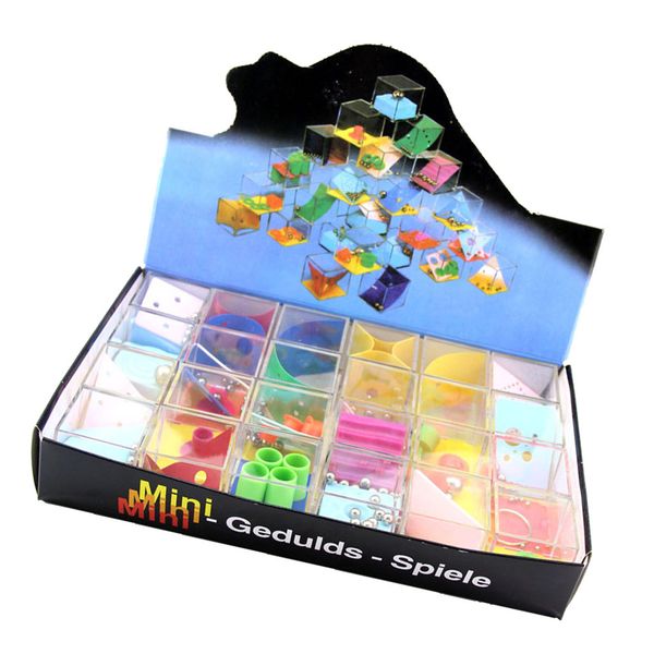 

24pcs/set maze puzzles beads games toy balancing ball labyrinth box developmental brain teasers toy