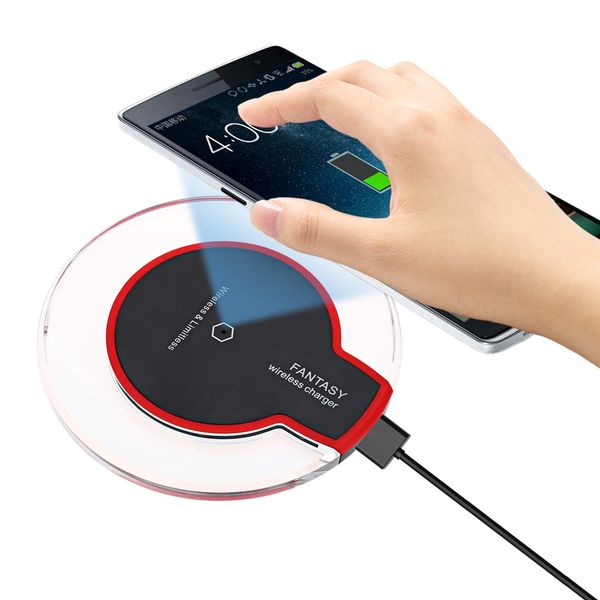 

enabled devices transparent border wireless charger pad