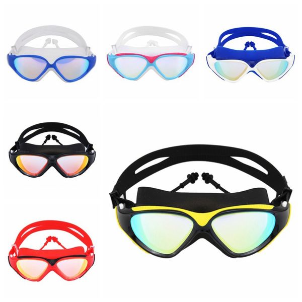 

men and women hd fog waterproof glasses new color connect earbuds goggles 2018 new