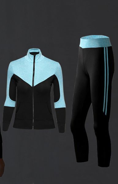 

brand women's tracksuits fashion three-piece suit women's clothing breathable designer for doing sport cotton blend tracksuits s-2, Gray