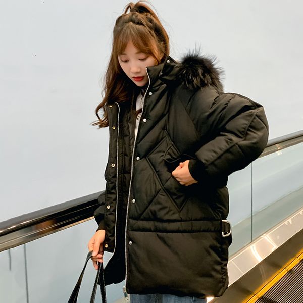 

women winter jacket hooded cato women's jacket women's long parka, Black