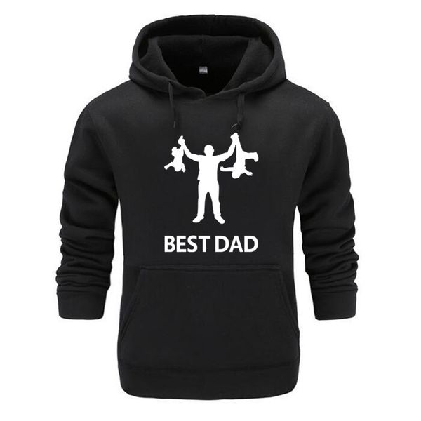 

funny father's day dad ever hoodies casual new funny hoodies letter print clothing plus size black gift for dad clothes