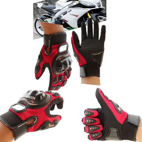 

man women glove motorcycle gloves full finger motorcross windproof glove dirt off-road atv riding scooter guantes motocicleta, Black