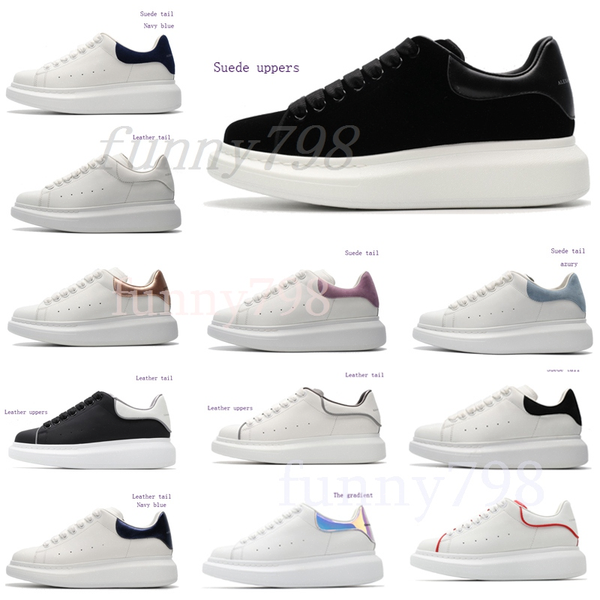 

with box platform classic casual shoes casual sports skateboarding shoes men women sneakers velvet heelback dress shoe sports tennisfbbd#, Black