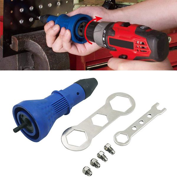 

original ishowtienda professional electric rivet nut detachable rivet drill adapter insert nut tool dropshipping 20