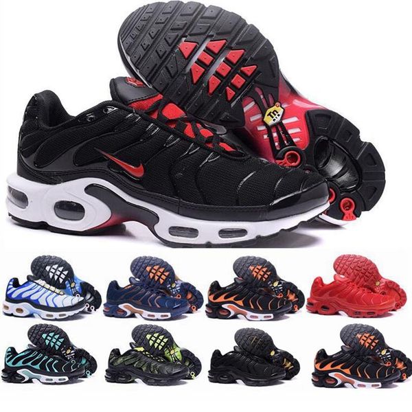 

2020 tn mens running shoes ultra sports tn requin sneakers running shoes 40-45 l3, Black