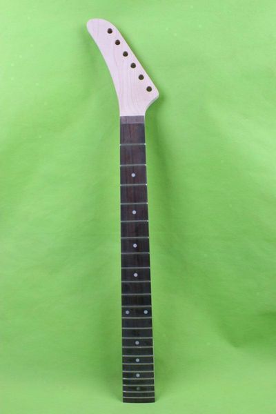 

left hand electric guitar neck 22 fret banana head locking nut guitar neck p3