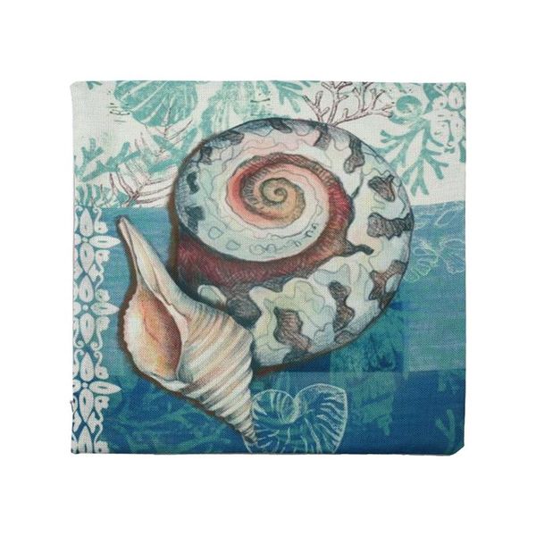 

новый хлопок белье подушка обложка морской океан морской раковины конек, кит octopus home decor наволочки диван подушка case 45 * 45см