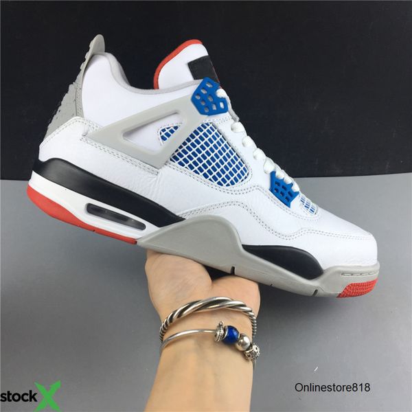 

new 4 iv what the red grey white low men jordon basketball shoes sports sneakers 4s trainers outdoor size 7-13