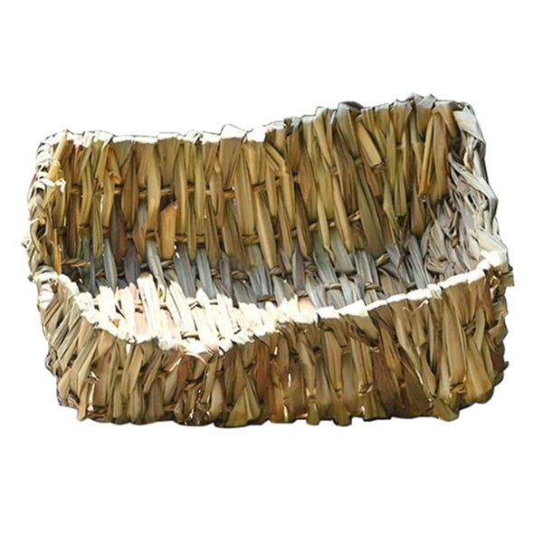 

grass rabbit house animal bed to play laying sleeping bunny bedding nest