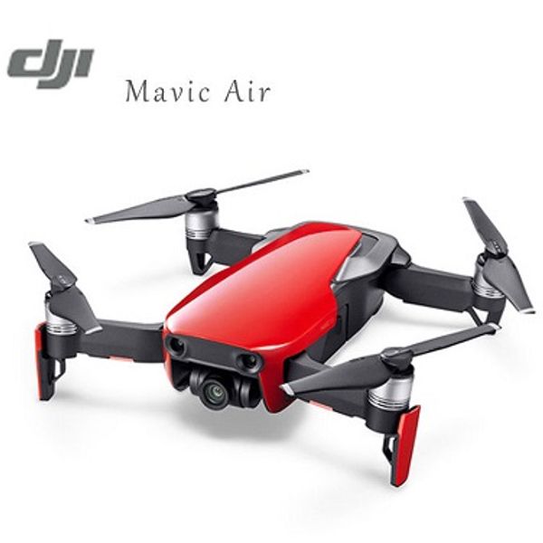 

Dji mavic air foldable drone with 32 mp 4k hd camera 3 axi gimbal red color