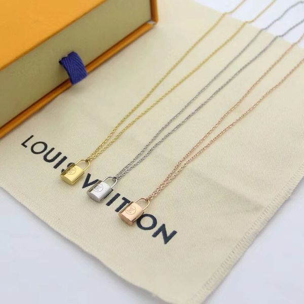 

europe and amercia fashion women jewelry gold plated lock pendant necklace bracelet for girls women for party wedding, Silver