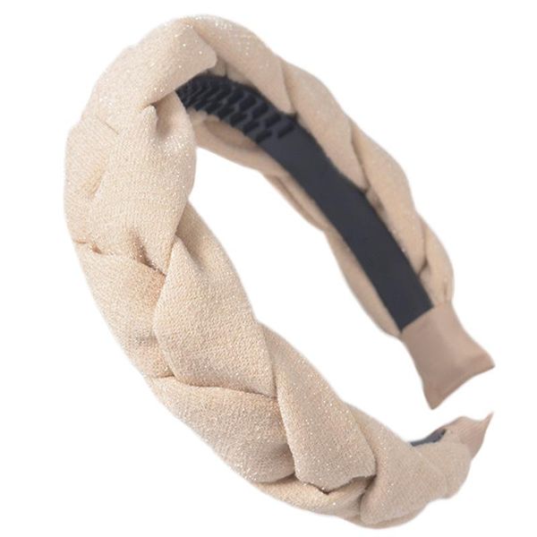 

elegant glitter twist women headbands princess queen halloween nightclub hairwear soft wear hairbands hair accessories, Silver