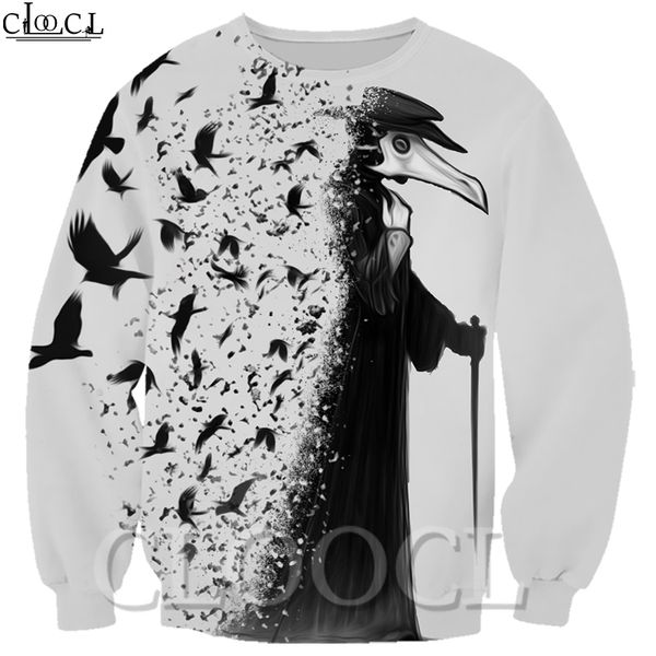 

men's skull ghost angel sweatshirt 3d guitar sweatshirt casual metal shirt print gothic anime cool clothes, Black