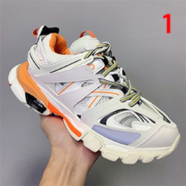 

women designer mens track 3.0 sneakers luxury platform running des casual shoes chaussures 2020ss trainers with box size 36-45, Black