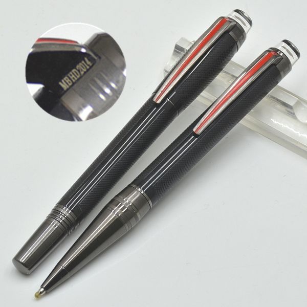 

star-waiker urban speed series black resin and metal roller ball pen ballpoint pen pvd brushed surfaces with serial number, Blue;orange