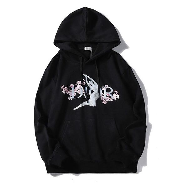 

new mens womens sweatshirt hoodies stripe fashion long sleeve pullover casual blouse running wholesale b101530q, Black