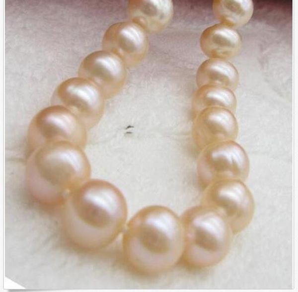 

very beautiful south sea pink 9-10mm pearl bracelet 7.5-8" yellow magnet clasp, Black