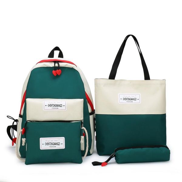 

female student backpack multifunctional backpack new simple wild large capacity cute girl cute