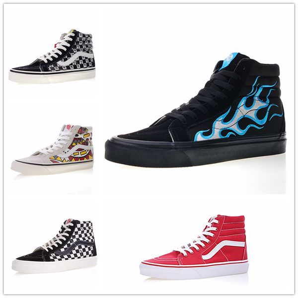 vans high top blanco